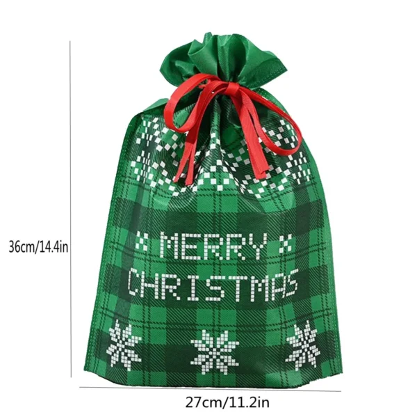 Presentpåse i tyg 2-pack (36X27 cm) - Bild 2