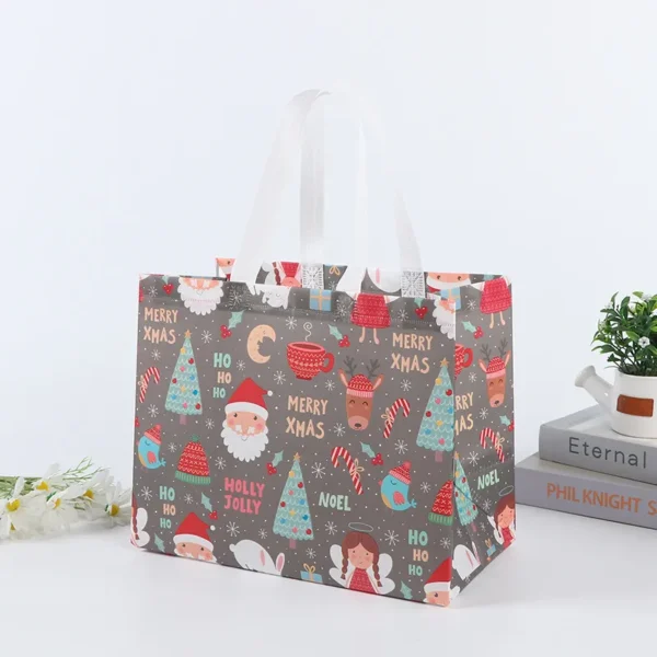 Presentpåse i tyg 4-pack (25X32cm) - Bild 3