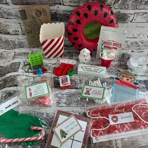 Nisse Kit/ Elf on the shelf kit (12 eller 24 dagar) - Bild 7