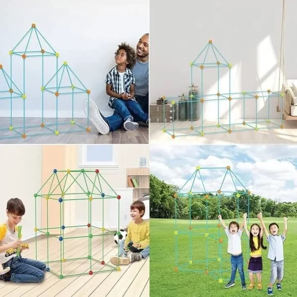 Happy fort building kit - Bygg din egna koja - Bild 6