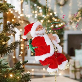 Klättrande Jultomte