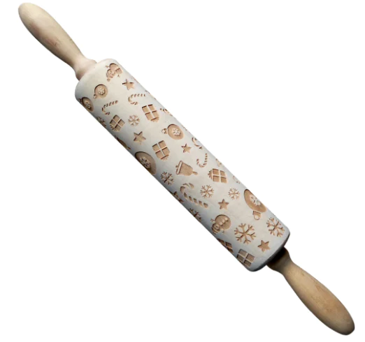 Träkavel med Julmönster - Bild 10