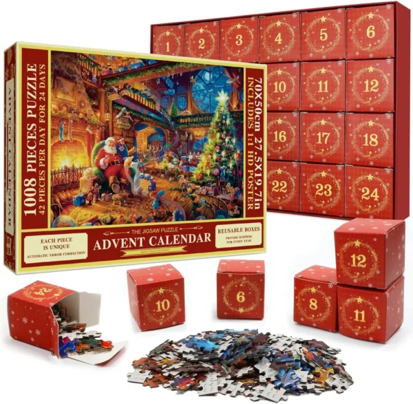 Julkalender: Magisk Nedräkning- Adventspussel 2024 - Bild 2