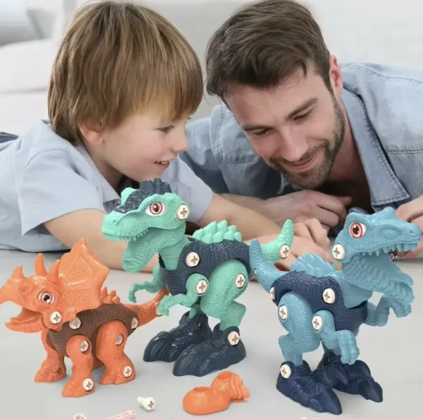 Barnanpassad Skruvdragare: Montessori Dino KIT - Bild 7