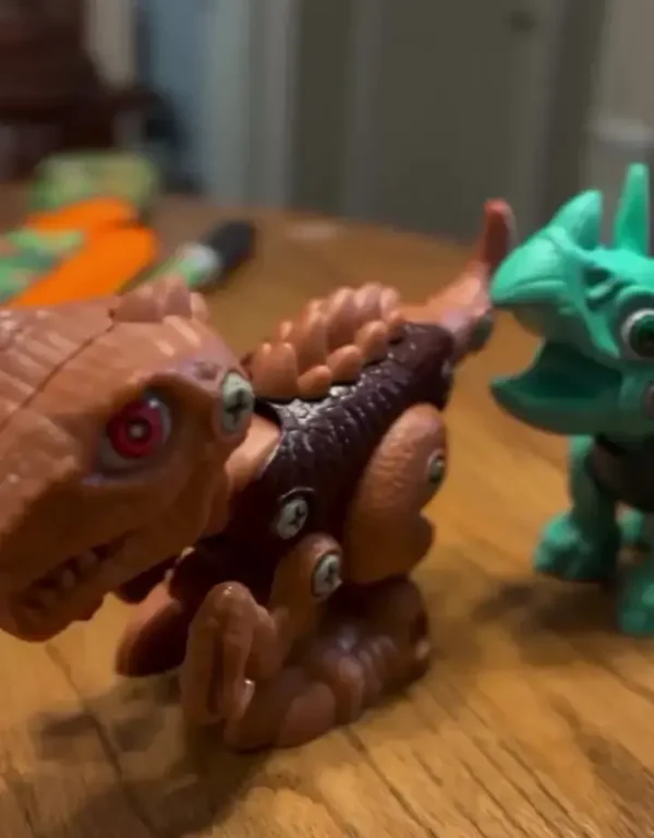 Barnanpassad Skruvdragare: Montessori Dino KIT - Bild 3