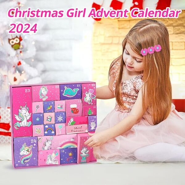 Glittrande Juldrömmar – En magisk julkalender för den som älskar glitter, rosa och överraskningar - Bild 3