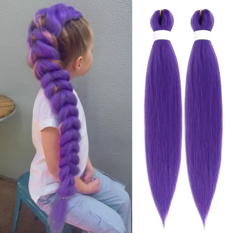 Iconic Braid – Lila Flätextensions (60cm)