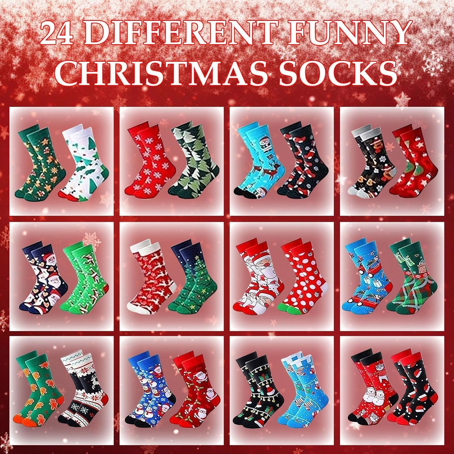 Julkalender med 24 Julstrumpor – En Ny Familjefavorit till Julen 2025! - Bild 5