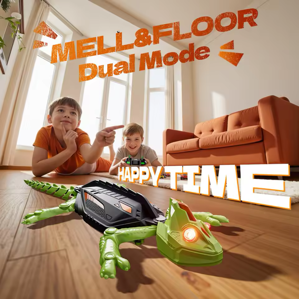 Wall Crawler RC Toys – fjärrstyrda geckon och kackerlackan som kan klättra på väggar - Bild 5